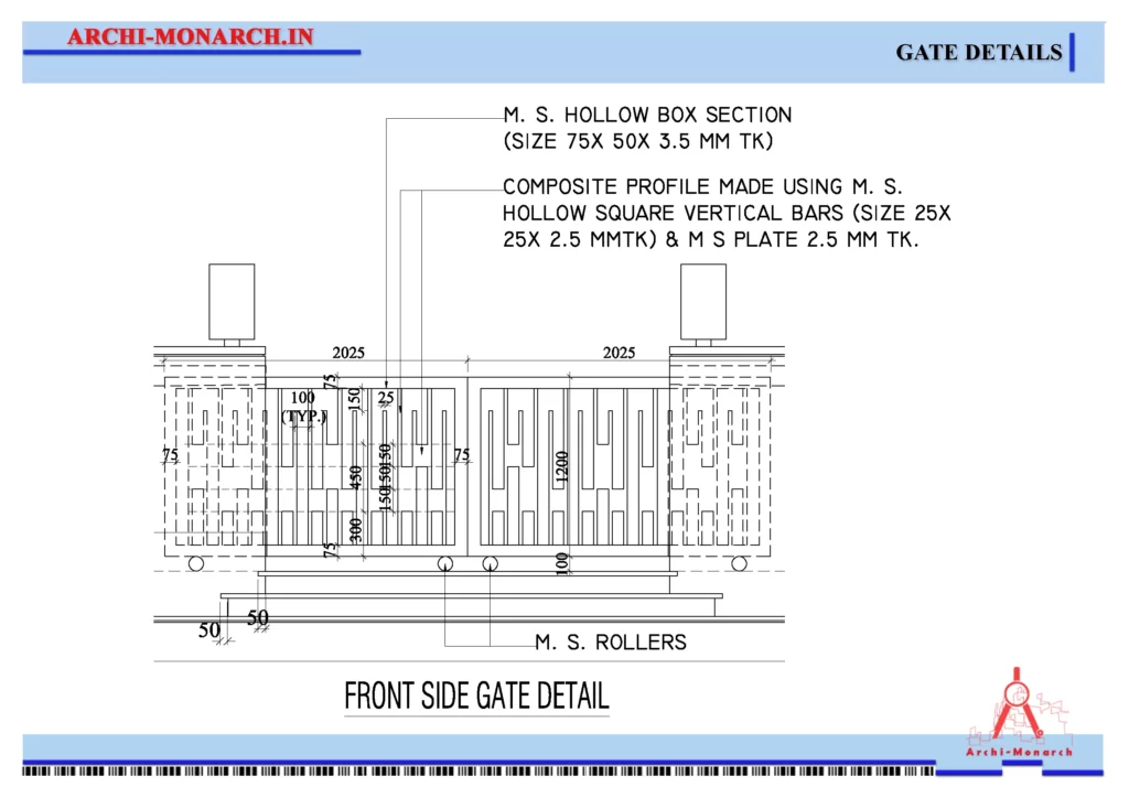 GATE DETAIL DRAWINGS