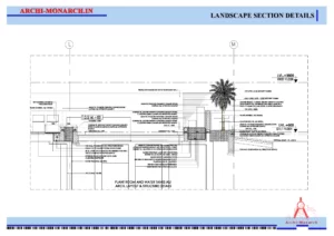 LANDSCAPE SECTION DETAIL DRAWONGS