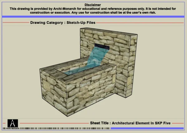 Architectural Element In SKP Five