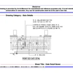 Gate Detail Seven – Architectural Gate Detail Drawing | Archi-Monarch