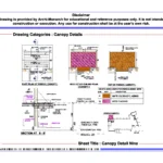 Canopy Detail Nine – Architectural Canopy Detail Drawing | Archi-Monarch