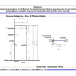 Door Detail Three – Architectural Door Detail Drawing | Archi-Monarch