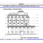 Elevation Detail Four – Architectural Elevation Detail Drawing | Archi-Monarch