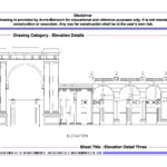 Elevation Detail Three – Architectural Elevation Detail Drawing | Archi-Monarch