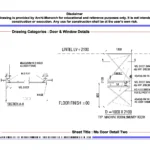 MS Door Detail Two – Architectural Mild Steel Door Detail Drawing | Archi-Monarch