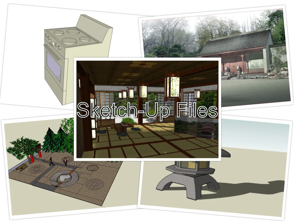 Sketch-Up Files – Architectural SketchUp model files and design resources | Archi-Monarch