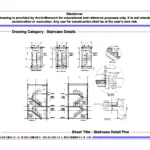 Staircase Detail Five – Architectural Staircase Detail Drawing | Archi-Monarch