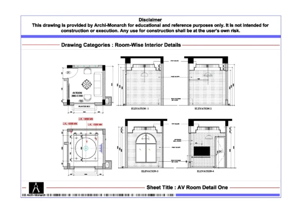 AV Room Detail One ⋆ Archi-Monarch