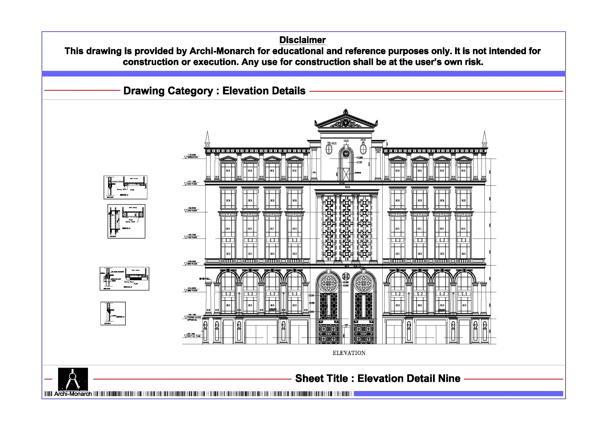 Elevation Detail Nine