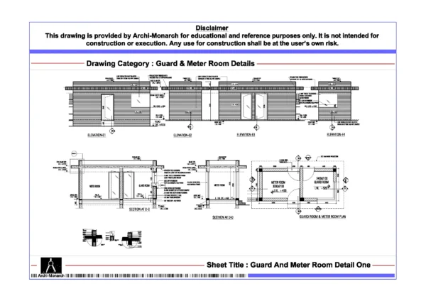 Guard And Meter Room Detail One ⋆ Archi-Monarch