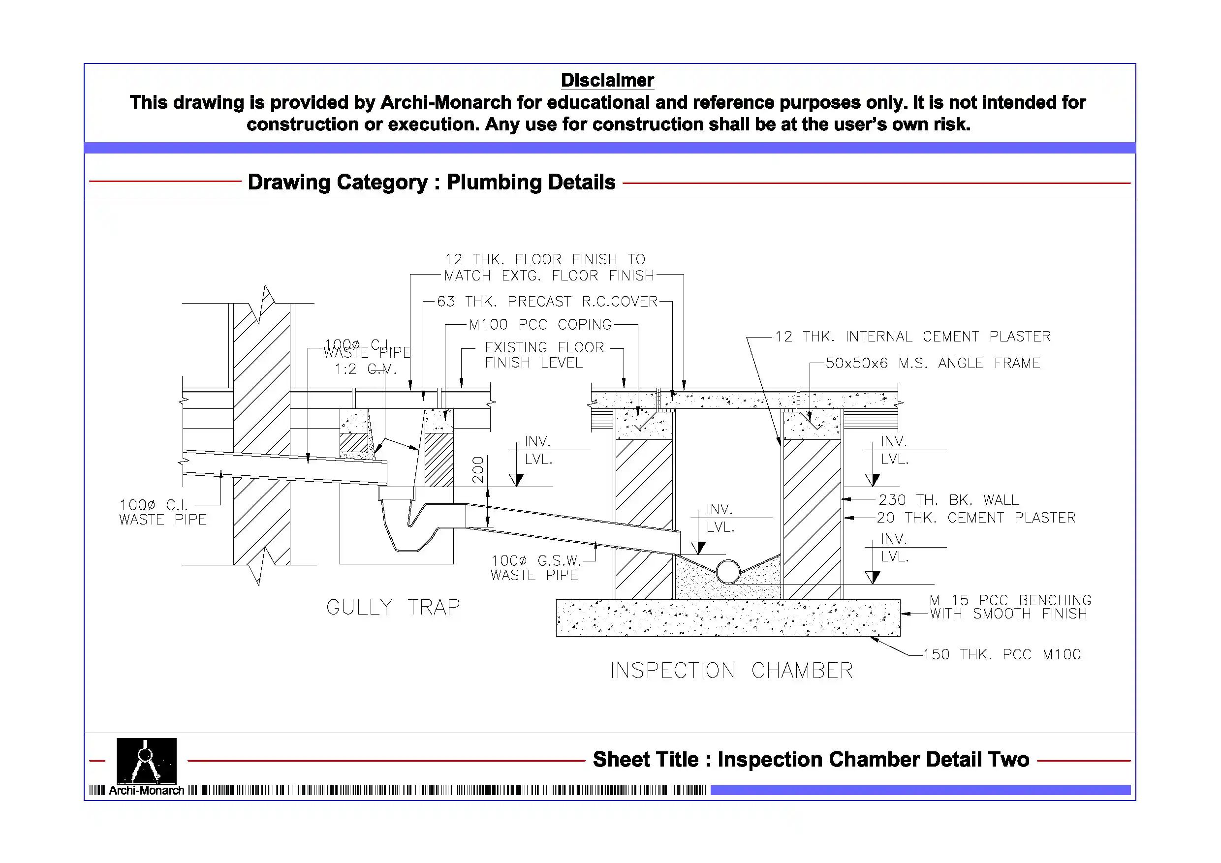 Inspection Chamber Detail Two