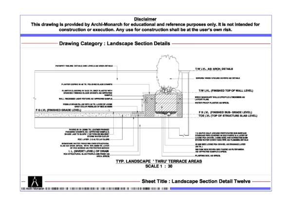 Landscape Section Detail Twelve ⋆ Archi-Monarch