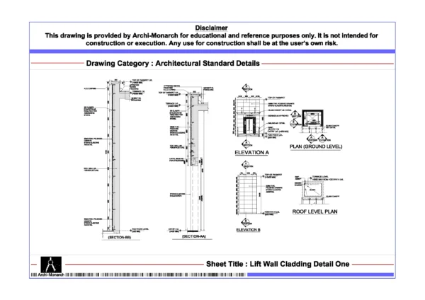Lift Cladding Components Lift Wall Cladding Detail One ⋆ Archi-Monarch