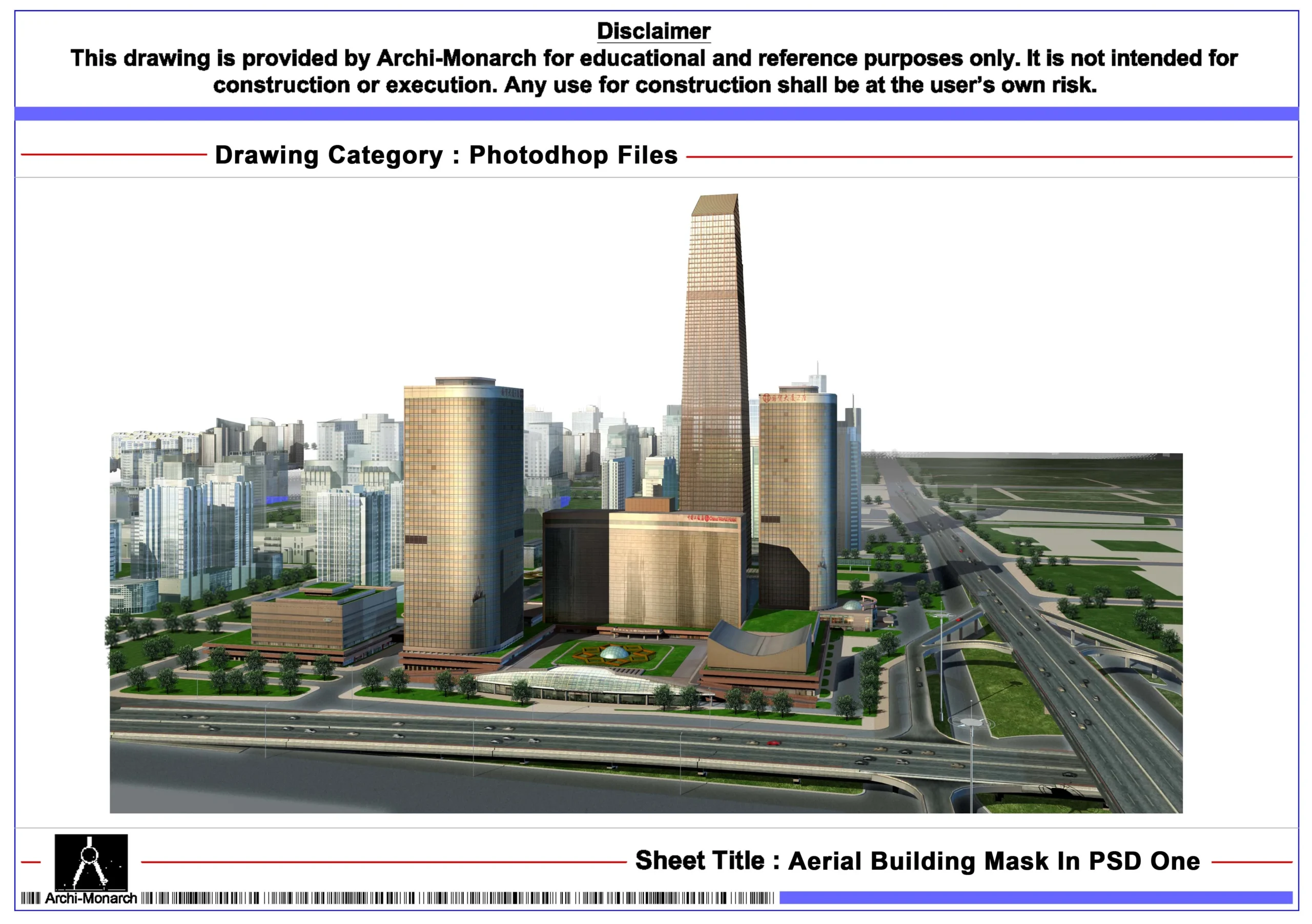 Aerial Building Mask In PSD One