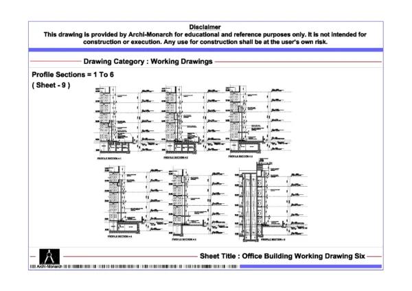 Office Drafting Example Office Building Working Drawing Six ⋆ Archi-Monarch