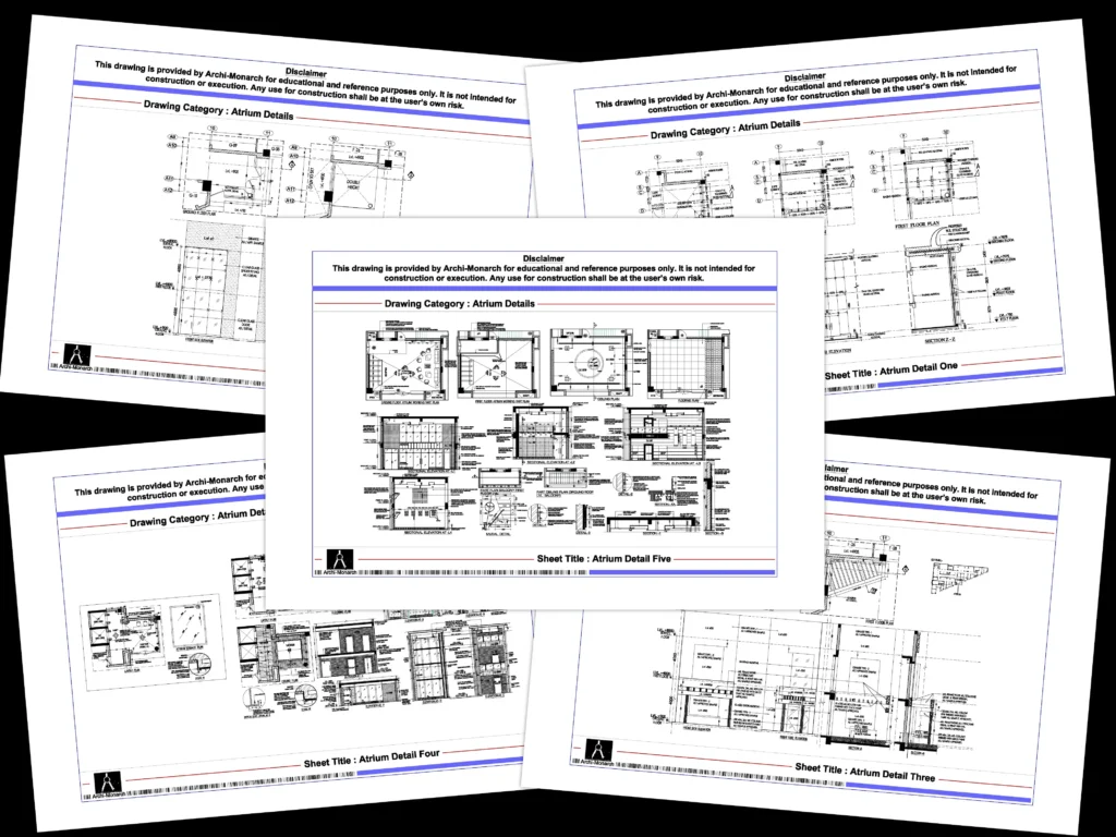 Atrium Details – Architectural atrium detail drawings | Archi-Monarch