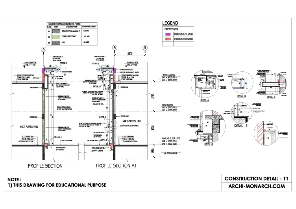 CONSTRUCTION DETAIL ELEVEN