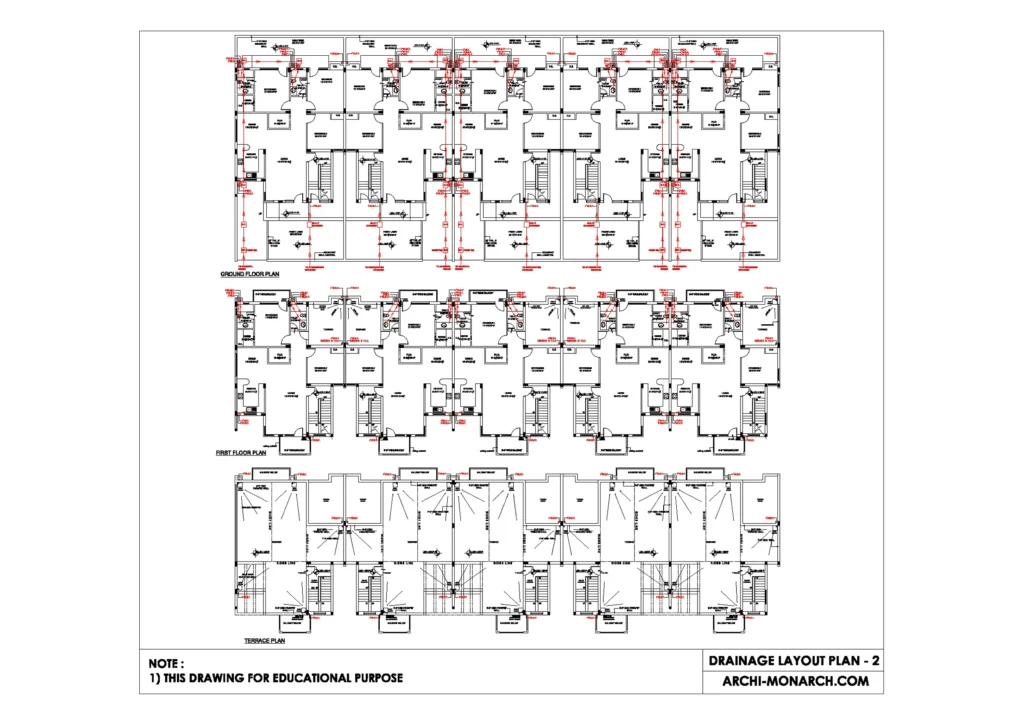 DRAINAGE LAYOUT PLAN TWO