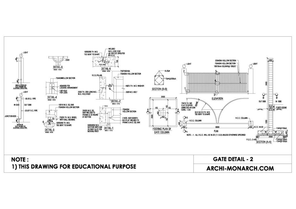GATE DETAIL TWO