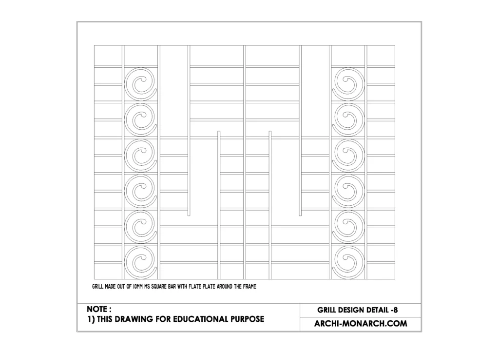 GRILL DESIGN DETAIL EIGHT