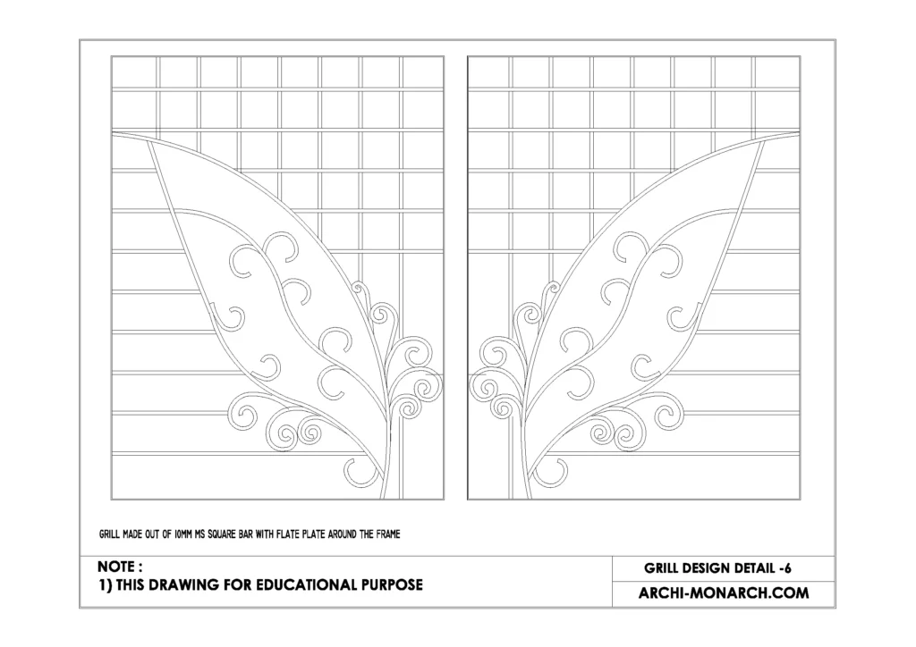 GRILL DESIGN DETAIL SIX