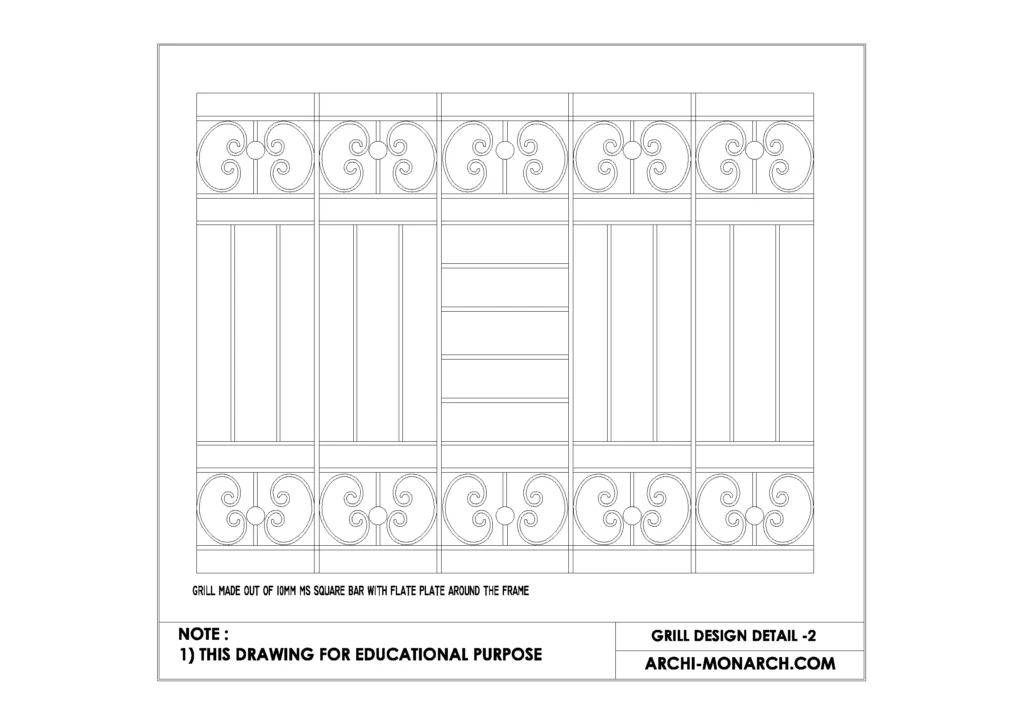 GRILL DESIGN DETAIL TWO