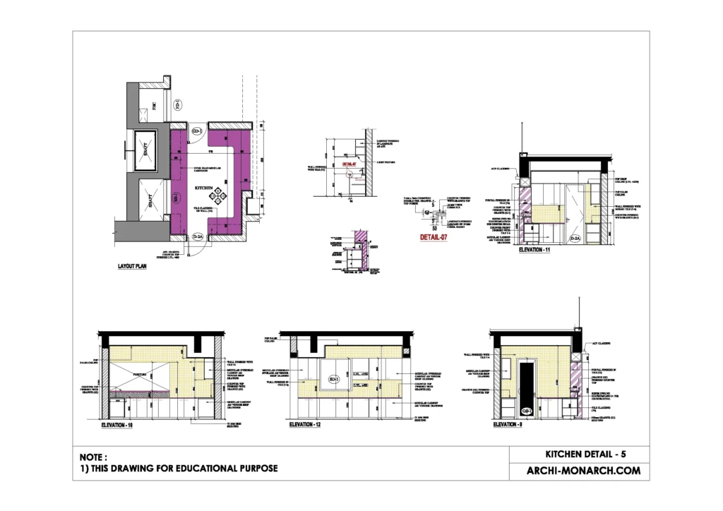 Architectural designing service of Sample-interior-of-modular-kitchen-Imagination  shaper