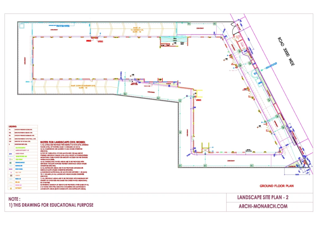 LANDSCAPE SITE PLAN TWO