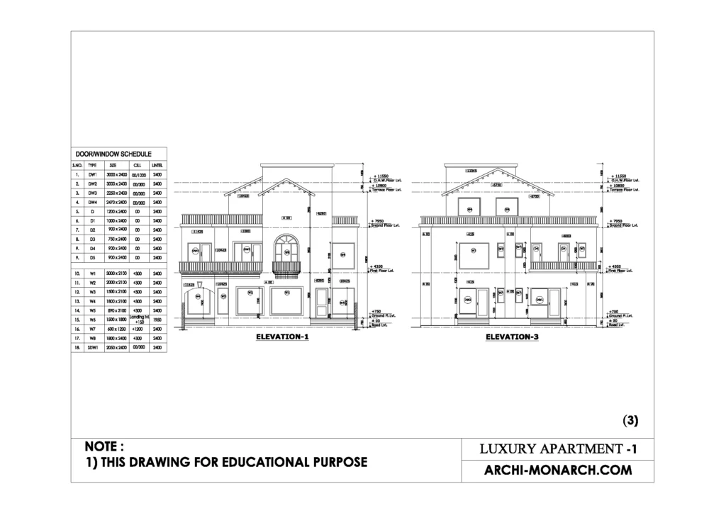 LUXURY APARTMENT WORKING ONE SHEET THREE