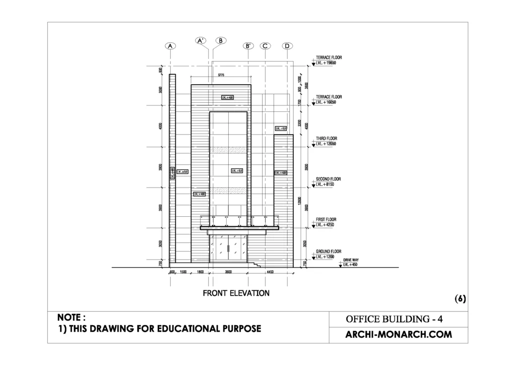 OFFICE BUILDING WORKING FOUR SHEET FIVE