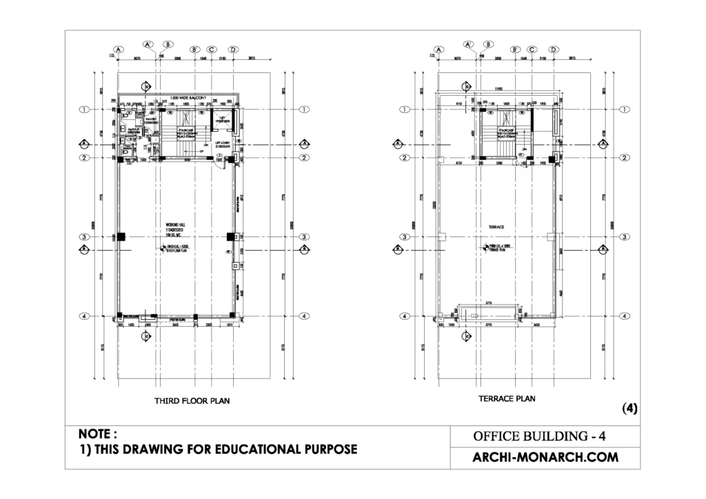 OFFICE BUILDING WORKING FOUR SHEET FOUR
