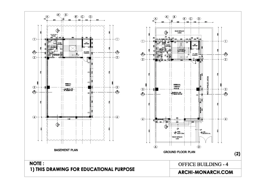 OFFICE BUILDING WORKING FOUR SHEET TWO
