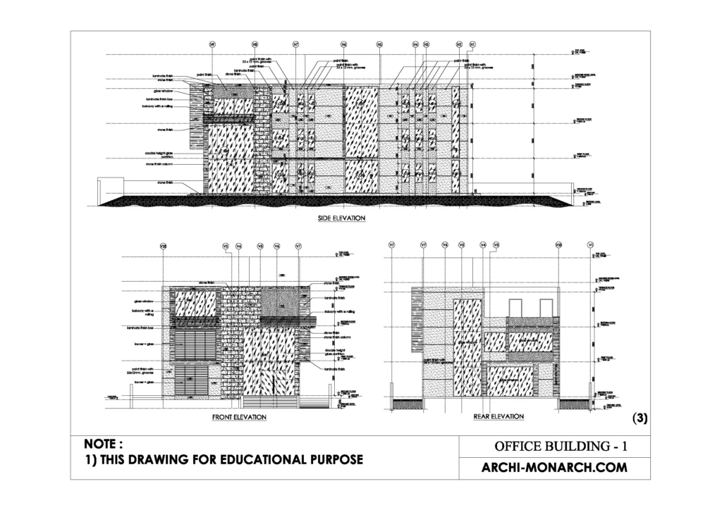 OFFICE BUILDING WORKING ONE SHEET FOUR