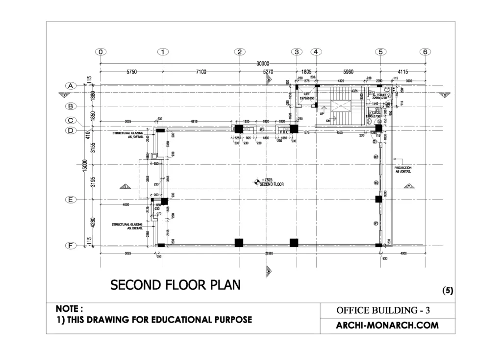 OFFICE BUILDING WORKING THREE SHEET FIVE