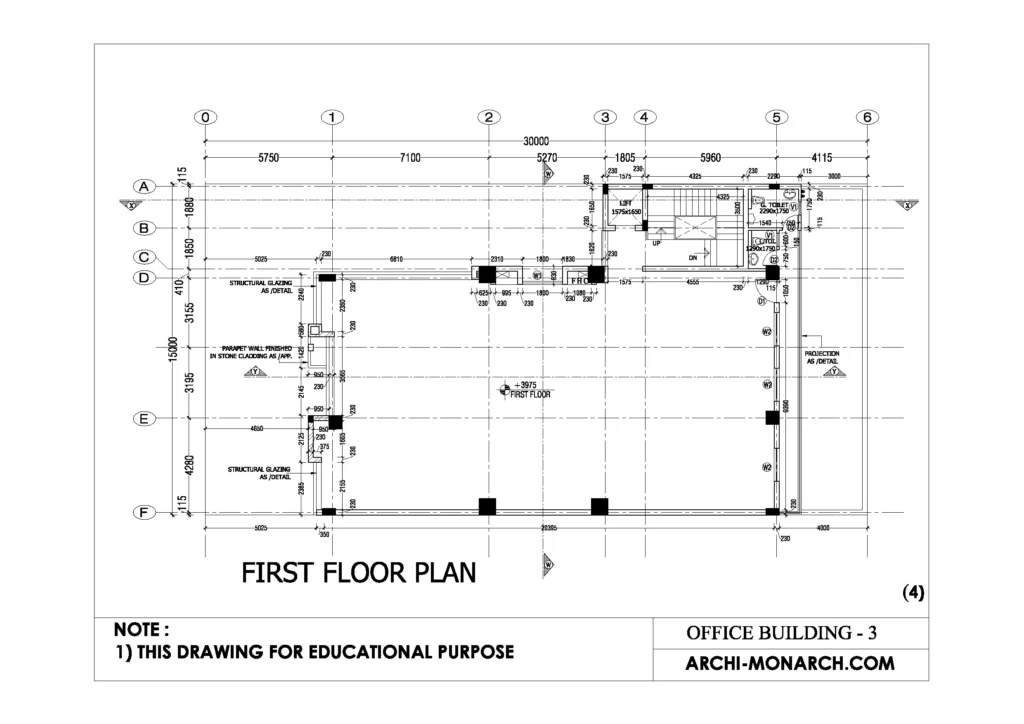 OFFICE BUILDING WORKING THREE SHEET FOUR