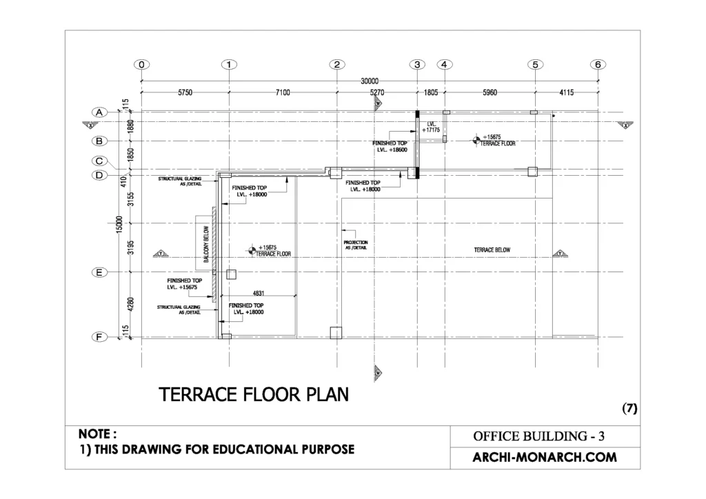 OFFICE BUILDING WORKING THREE SHEET SEVEN