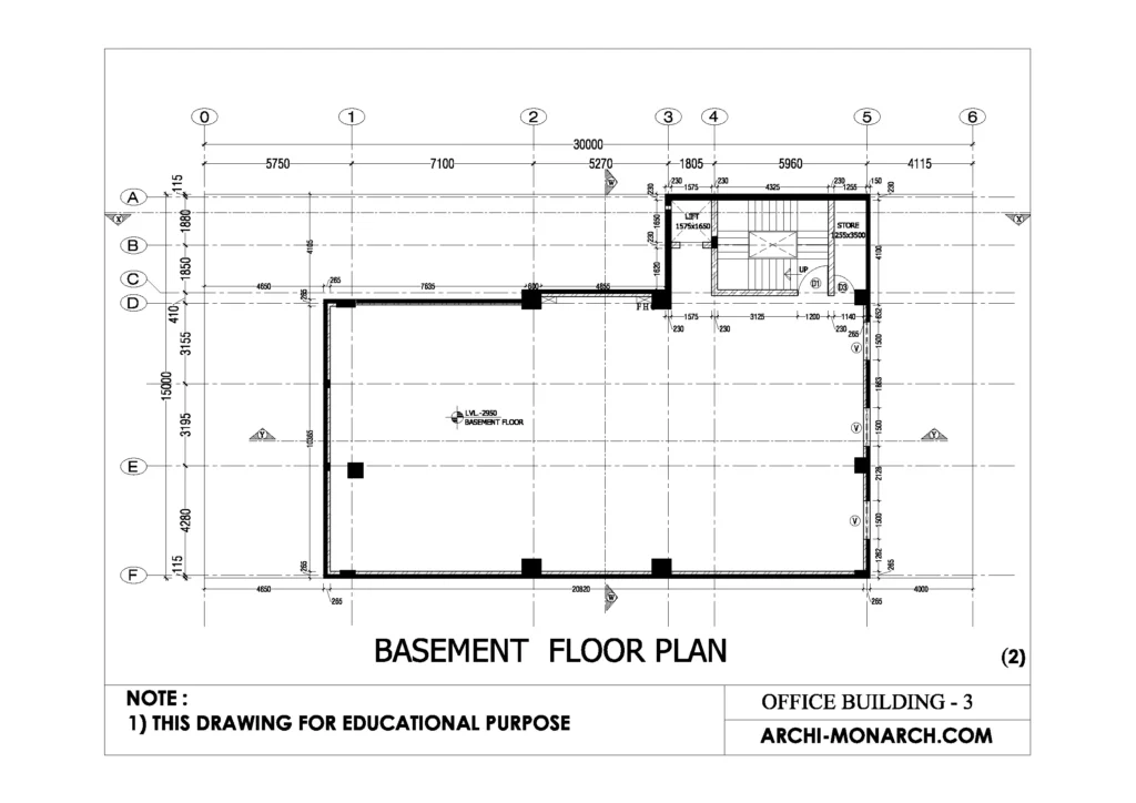 OFFICE BUILDING WORKING THREE SHEET TWO