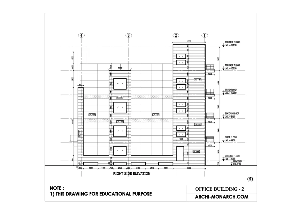 OFFICE BUILDING WORKING TWO SHEET FIVE