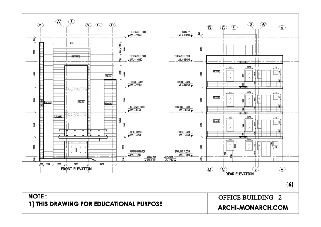 OFFICE BUILDING WORKING TWO SHEET SIX