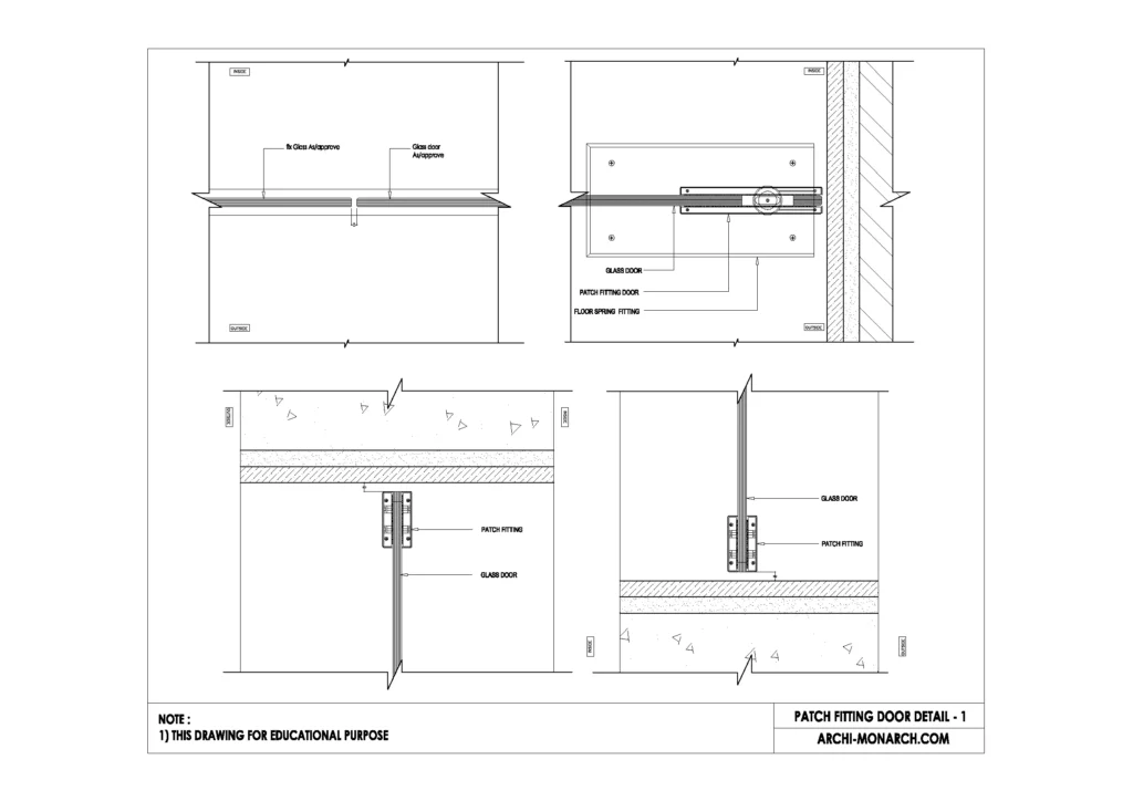 PATCH FITTING DOOR DETAIL ONE