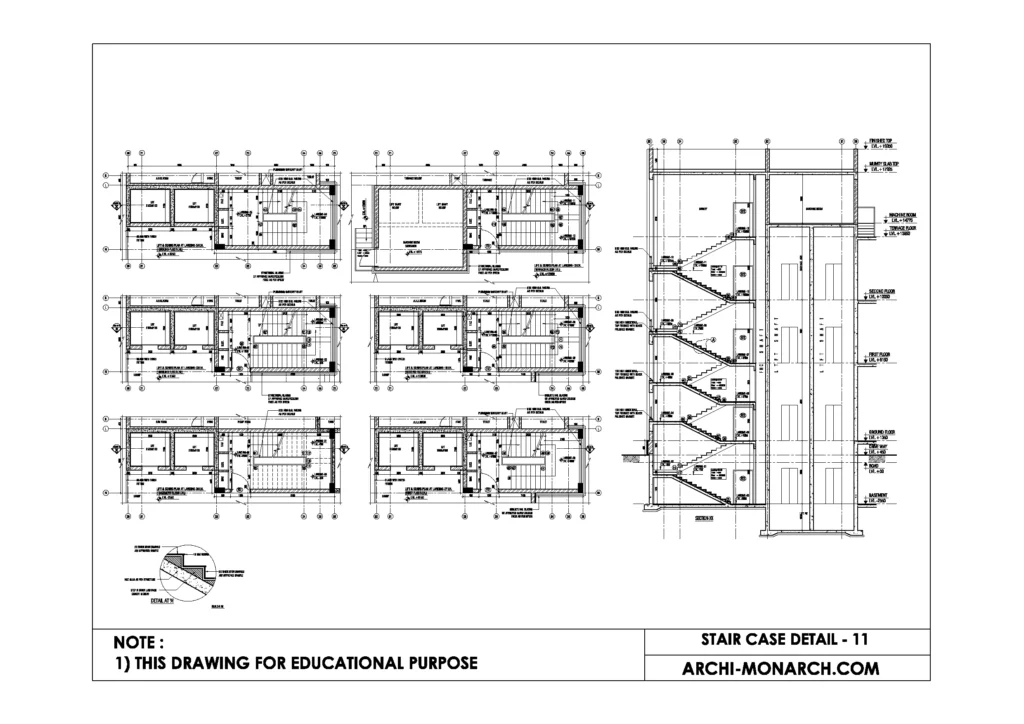 STAIRCASE DETAIL ELEVEN