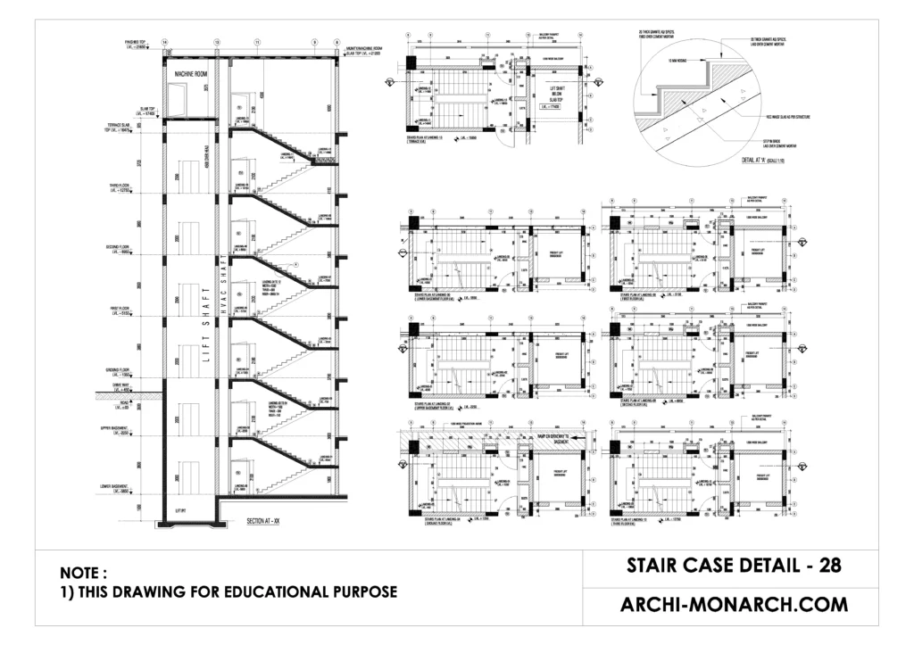 STAIRCASE DETAIL TWENTY EIGHT