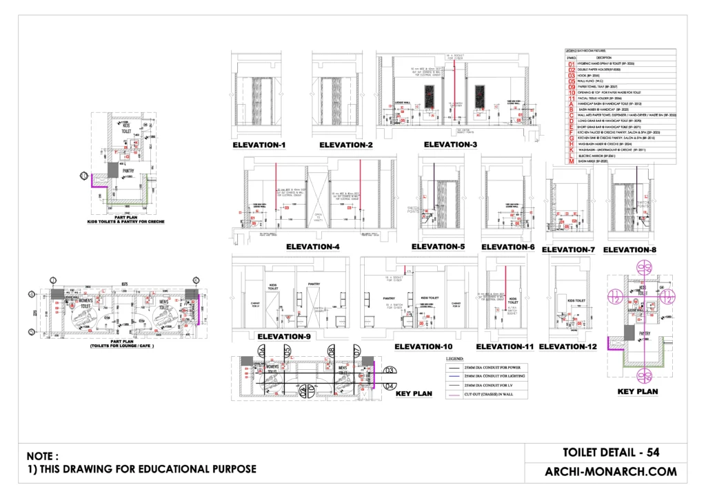 TOILET DETAIL FIFTY FOUR