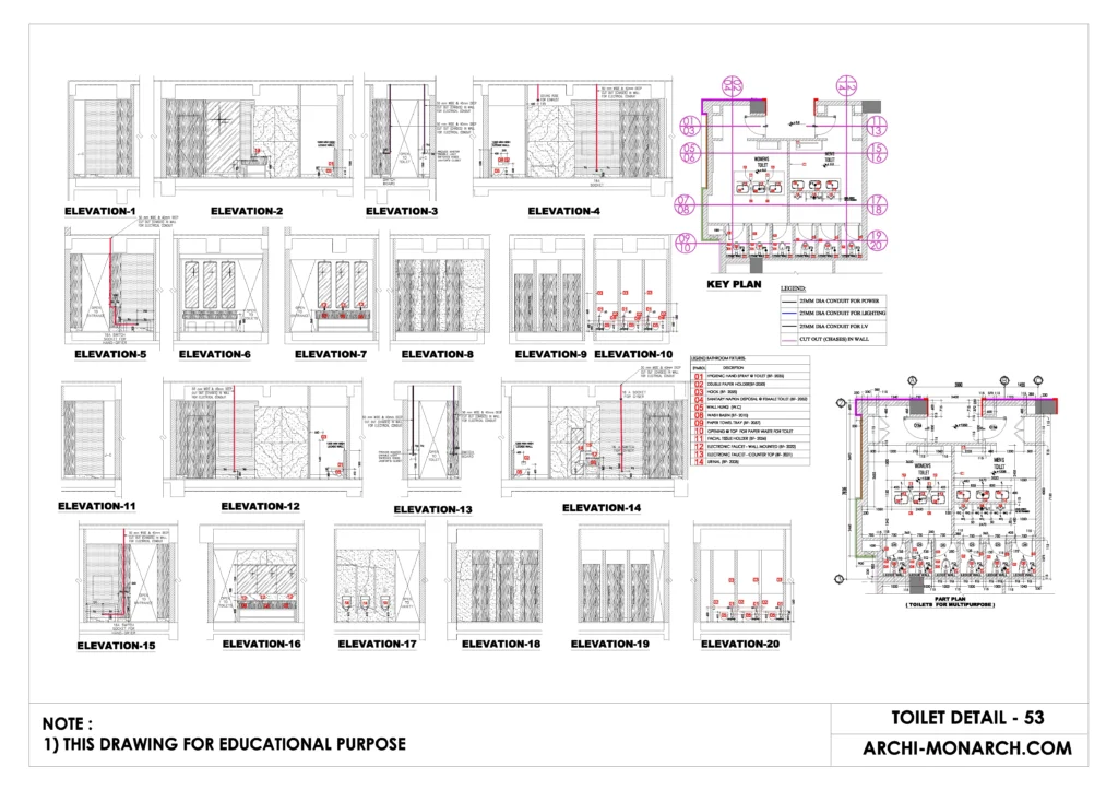TOILET DETAIL FIFTY THREE