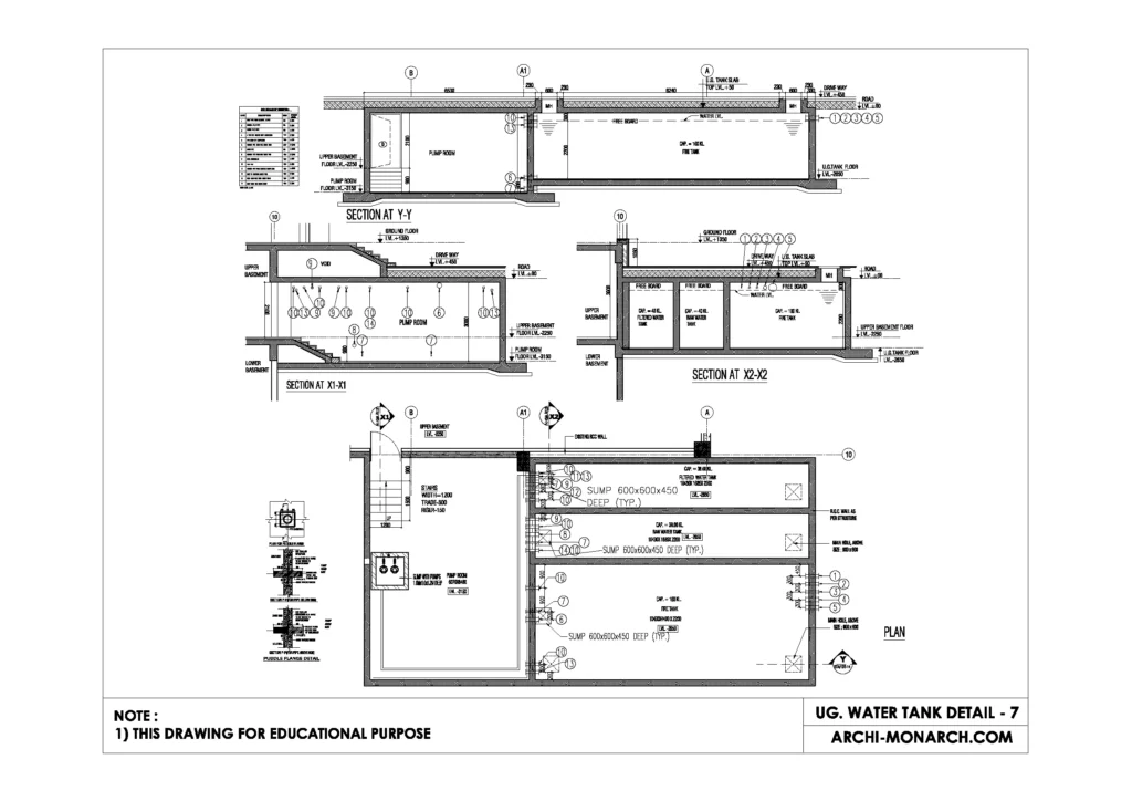 Underground Tank DWG Detail for AutoCAD • Designs CAD
