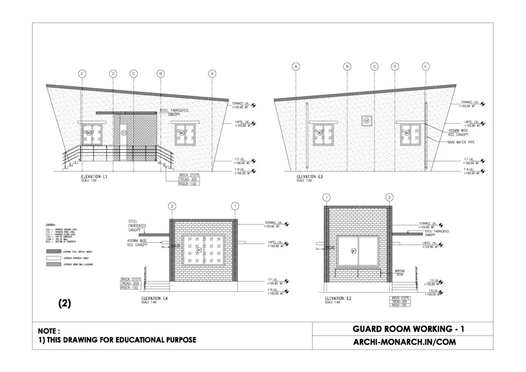 GUARD ROOM WORKING ONE SHEET TWO