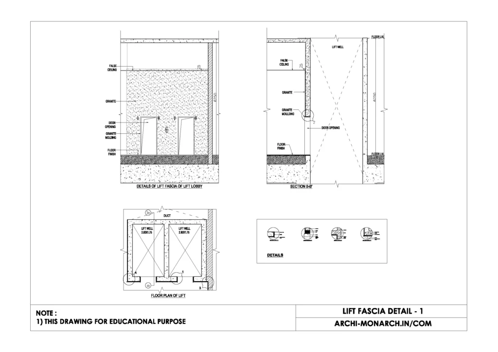 LIFT FASCIA DETAIL ONE