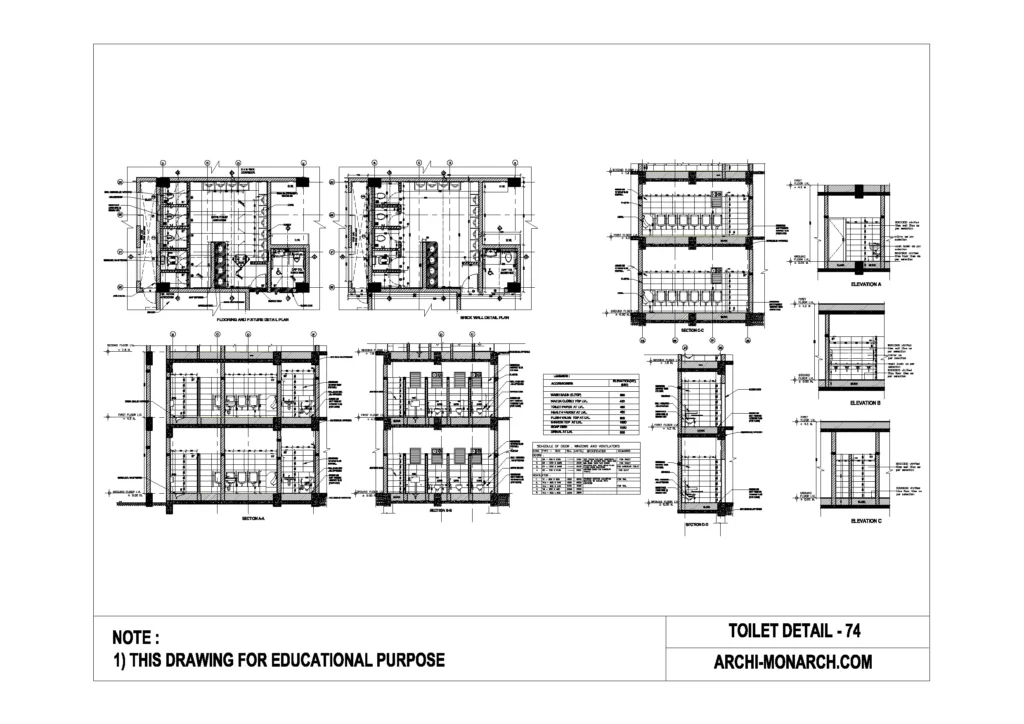 TOILET DETAIL SEVENTY FOUR
