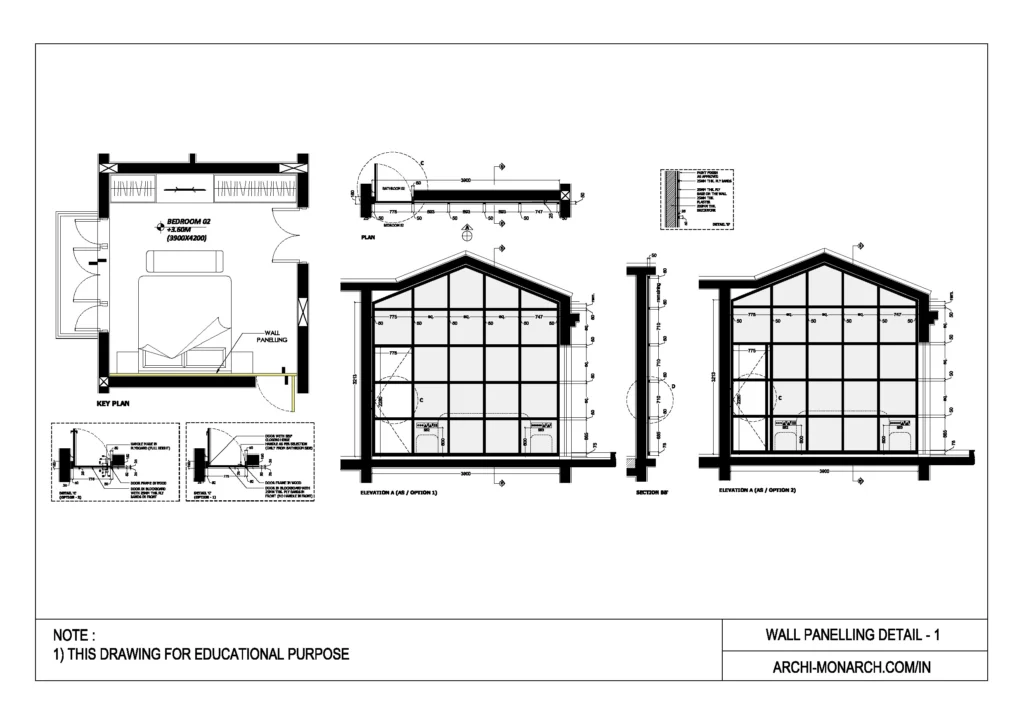 WALL PANELLING DETAIL ONE