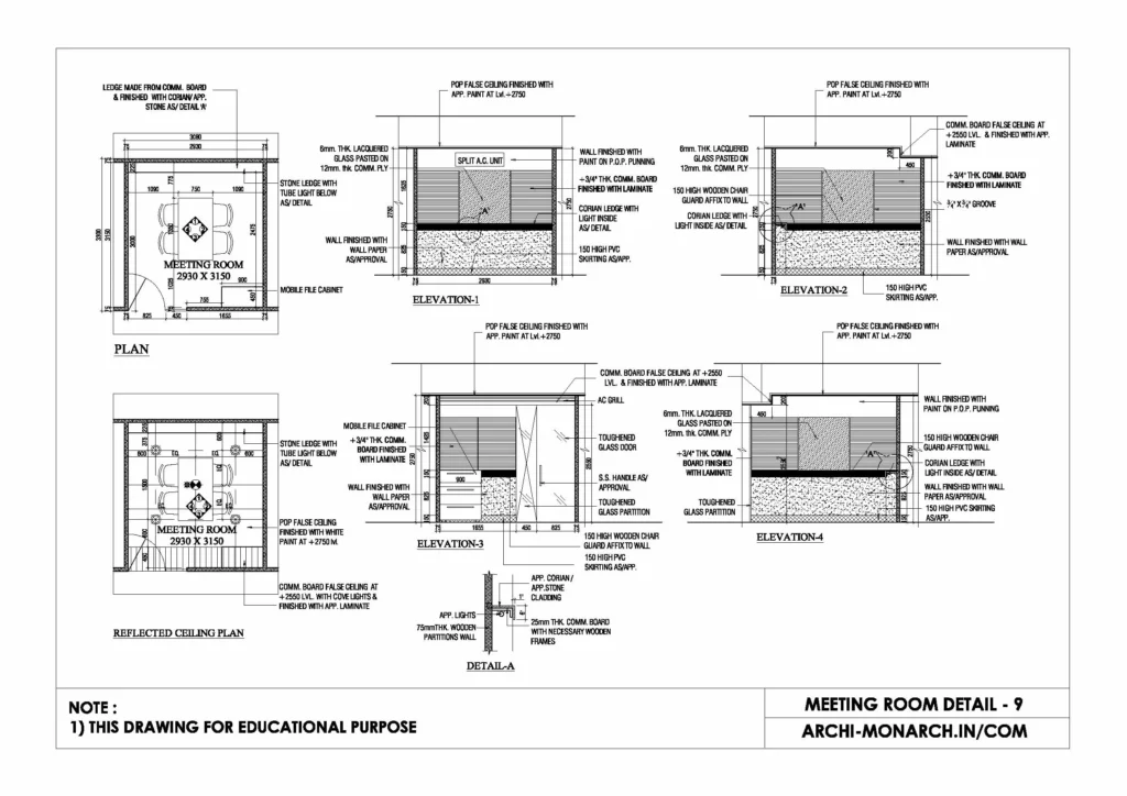 MEETING ROOM DETAIL NINE